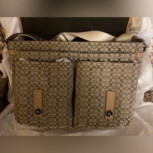 Coach Signature Messenger Bag